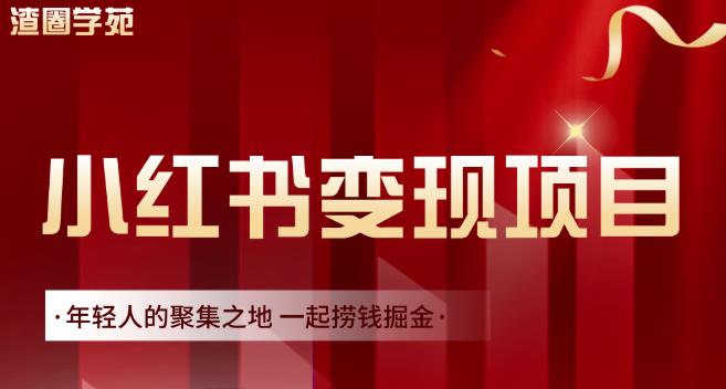 渣圈学苑·小红书虚拟资源变现项目，一起捞钱掘金价值1099元网创吧-网创项目资源站-副业项目-创业项目-搞钱项目念念云网创