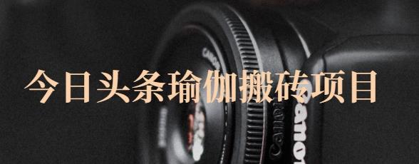 猎人社区·今日头条瑜伽搬砖项目，单号一天几十收入，可以批量操作！网创吧-网创项目资源站-副业项目-创业项目-搞钱项目念念云网创