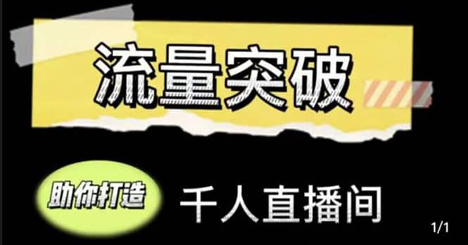 直播运营实战视频课，助你打造千人直播间（14节视频课）网创吧-网创项目资源站-副业项目-创业项目-搞钱项目念念云网创