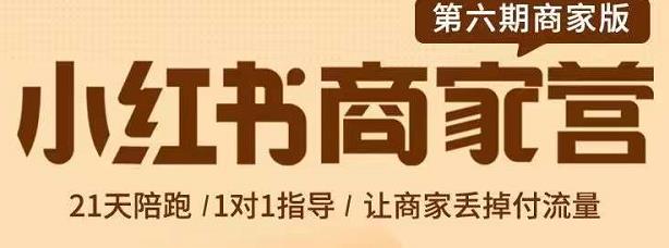 贾真-小红书商家营第6期商家版，21天带货陪跑课，让商家丢掉付流量网创吧-网创项目资源站-副业项目-创业项目-搞钱项目念念云网创