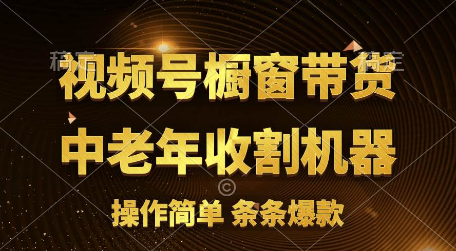[你的孩子成功取得高位]视频号最火爆赛道，橱窗带货，流量分成计划，条…网创吧-网创项目资源站-副业项目-创业项目-搞钱项目念念云网创
