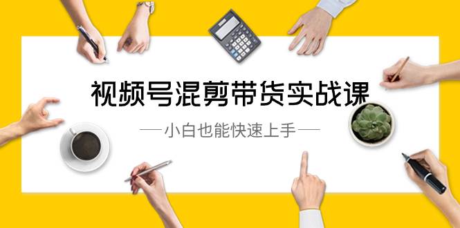 视频号-混剪带货实战课，小白也能快速上手（10节课）网创吧-网创项目资源站-副业项目-创业项目-搞钱项目念念云网创